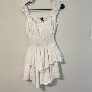 Ruffled romper